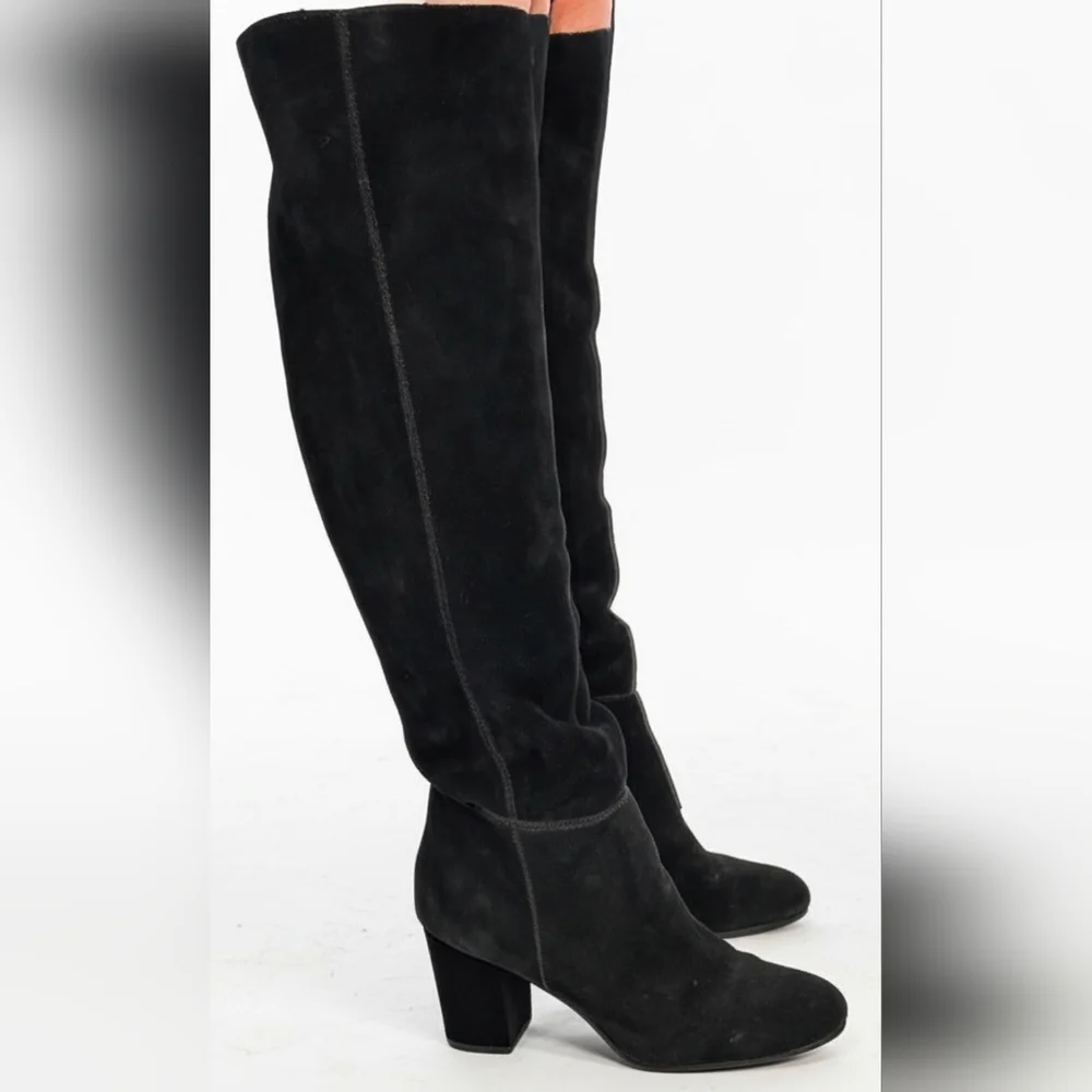 Sam Edelman Women's Black Sz 9.5 Over the Knee Boots